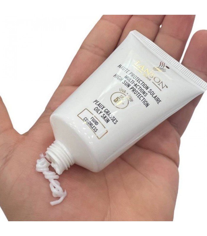 ضد آفتاب بدون رنگ لانسون 